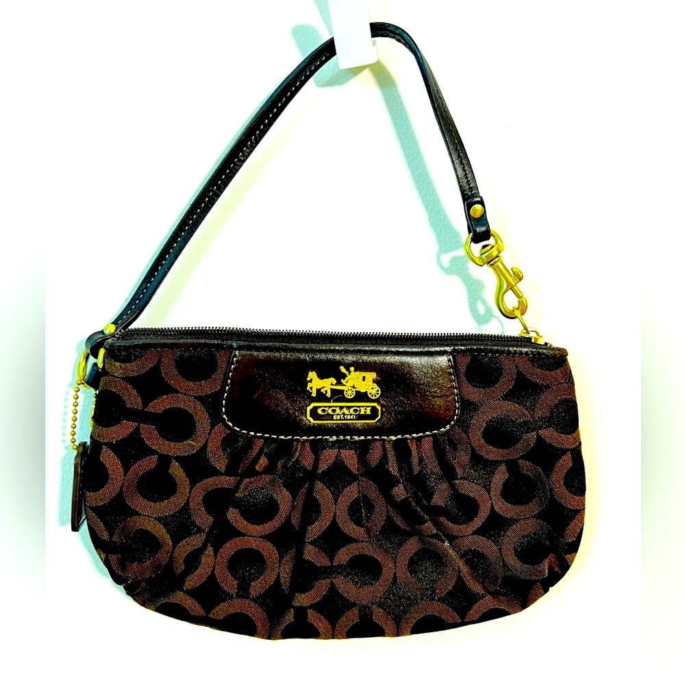 Coach mini bag #1 - brown- logo